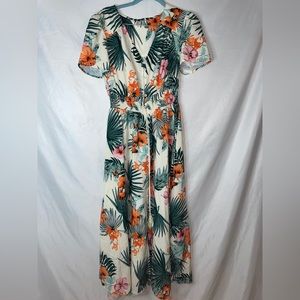 Women’s Size Small  Floral  Boho  Long Dress